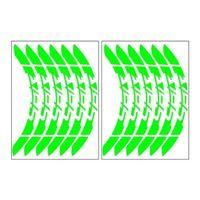 YAMAHA Yamaha Florasan Yeşil Ybr Uyumlu Büyük 1 Set Jant Şeridi