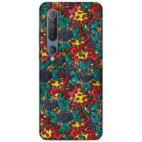 Lopard Xiaomi Mi 10 Uyumlu Kılıf Soyut Sanat (29) Baskılı Arka Koruma Kılıfı