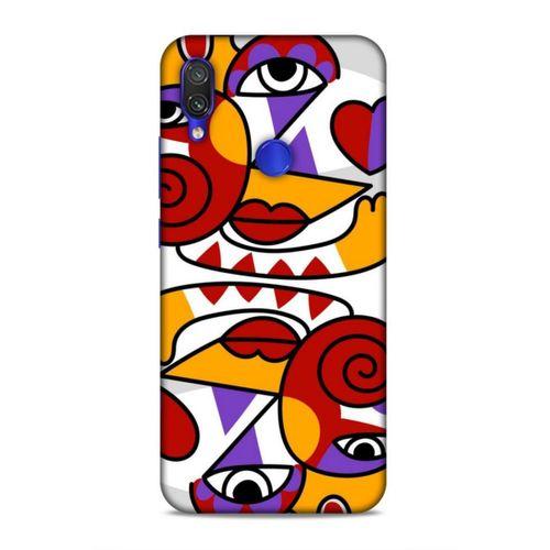 Xiaomi Redmi Note 7 Pro Uyumlu Kılıf Face'X 46 Core Armor Kılıf Illustration
