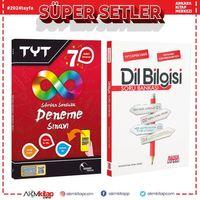 Doktrin TYT 7 li Deneme ve AKM Dil Bilgisi Soru Bankası Seti 2 Kitap