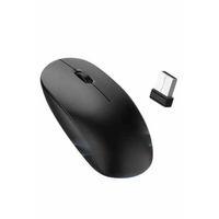 Ergonomik Tasarım Kablosuz Siyah Mouse Hassas Uzun Ömürlü