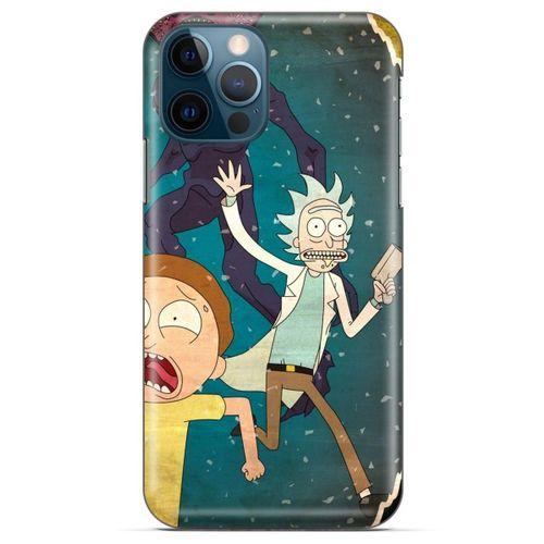 Apple iPhone 13 Pro Uyumlu Kılıf Rick And Morty (27) Tasarımlı Kılıf Alternate-universe