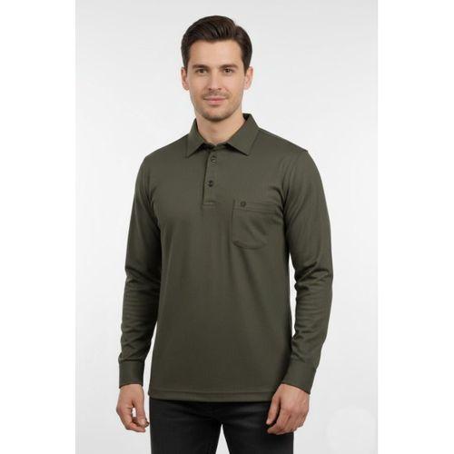 Erkek Gömlek Yaka Kol Manşetli Cepli Sweat 4249 BGL-ST04862