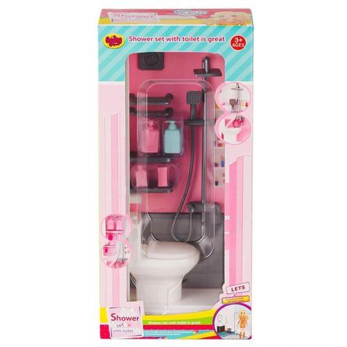 Eğitici Oyuncak  02379 Klozetli Banyo Oyun Seti -Oydaş Oyuncak