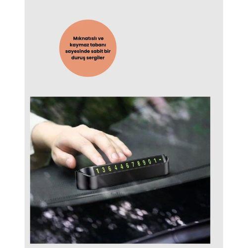 Şık Ve İşlevsel Fosforlu Araç Numaratörü – Kolay Kullanım, Yüksek Görünürlük