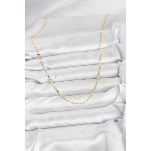CM 14K Gold Renk Ezme Zincir Model 60 cm Kadın Kolye