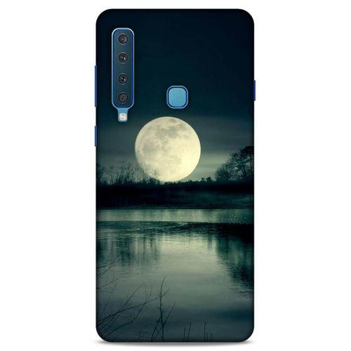 Lopard Samsung Galaxy A9 2018 Uyumlu Kılıf Gece'S (36) Glitter Kılıf Ay Göl