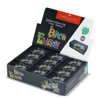 Faber Castell Black Edition Silgi Siyah No:24 Tekli 3 adet