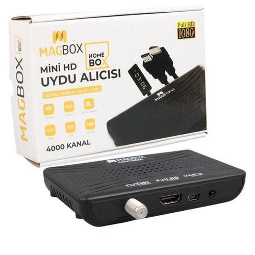 Magbox Homebox Full HD Uydu Alıcısı 4000 Kanal TKGS / Youtube / USB Destekli (Uzatma Display Gözlü)