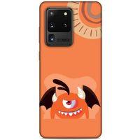 Emojix (36) Samsung Galaxy S20 Ultra Kılıf Silikon Kapak Desenli