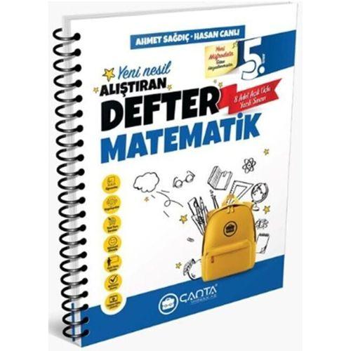 5. Sınıf Matematik Okula Yardımcı Alıştıran Defter Çanta Yayınları