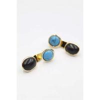 Taşlı Küpe - Altın