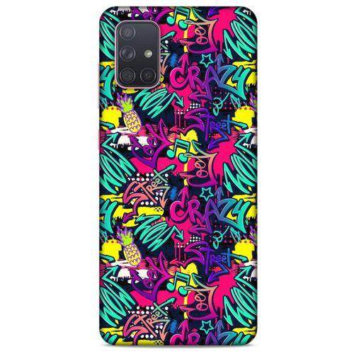Graffitix (31) Desenli Silikon Kapak Samsung Galaxy A71 Kılıf