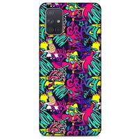 Graffitix (31) Desenli Silikon Kapak Samsung Galaxy A71 Kılıf