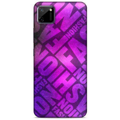 Realme C11 Uyumlu Kılıf Pembe Delisi (21) Koruyucu Kapak Fuşya