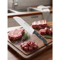 Sürmene Şef Aşçı Bıçağı Profesyonel Oluklu Santoku Bıçağı 31 cm Pimli Sap Sürbisa 61095