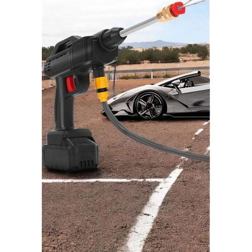 Şarjlı Oto Yıkama Tabancası Su Basınçlı Hazneli Bataryalı