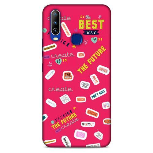 General Mobile GM 10 Uyumlu Kılıf Pembe Delisi (44) Tough Armor Kılıf Writing