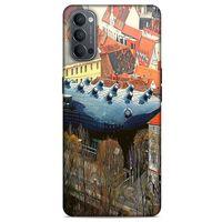 Oppo Reno 4 Kılıf Dünya Mimarisi (32) Soft Silikon Kılıf Kunsthaus Müzesi Avusturya