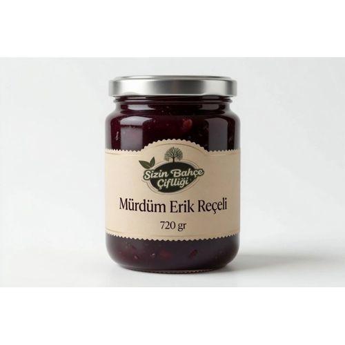 Sizin Bahçe Çiftliği Mürdüm Erik Reçeli 720 gr.