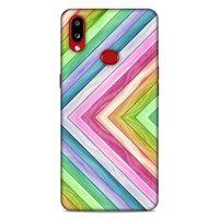 Lopard Samsung Galaxy A10s Uyumlu Kılıf Wood'X (41) Tank Kılıf Baskılı