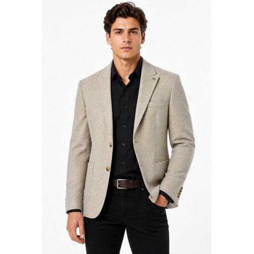 Erkek Tek Spor Ceket 4 Drop Çift Yırtmaçlı Mevsimlik BGL-ST05460