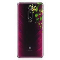 Xiaomi Redmi K20 Pro Premium Kılıf Vanilya Çiçeği Arka Kapak Koruma Desenli Full Koruyucu