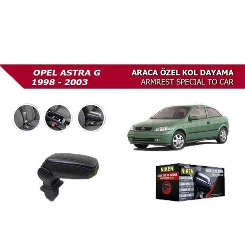 Opel Astra Uyumlu G 1998-2003 Araca Özel Kol Dayama Siyah Niken Parça