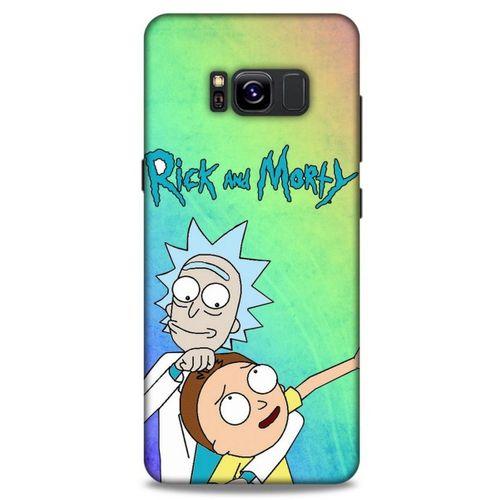 Samsung Galaxy S8 Uyumlu Kılıf Rick And Morty (1) Kılıfı Rick Sanchez