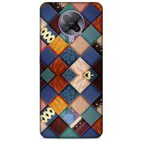 Xiaomi Poco F2 Pro Kılıf Patchwork (31) TPU Kılıf Karışık Renkli