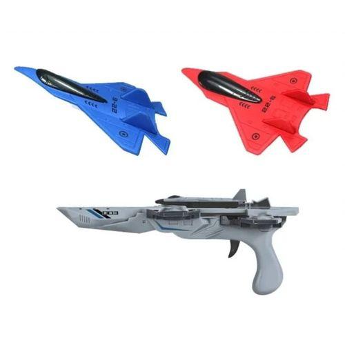 Sesli ve Işıklı Uçak Fırlatan Dart Tabancası