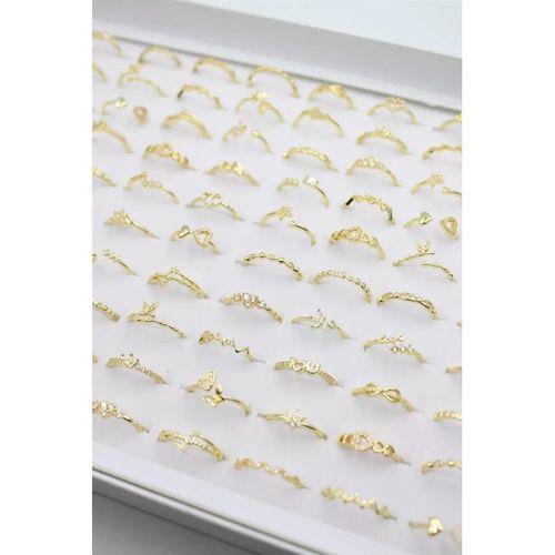 100'lü Yüzük Seti - Altın