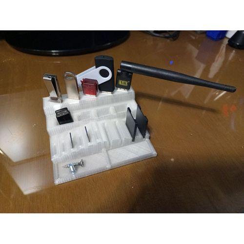 USB, MicroSD Kart SD Kart Tablo Tutucu - 6902177