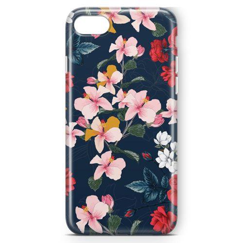 Apple iPhone SE 2020 Kılıf Sanat Bahçesi Arka Kapak Koruma Desenli Full Koruyucu