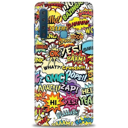 Samsung Galaxy A9 2018 Kılıf HD Baskılı Kılıf - Bang + Tam Ekran Koruyucu