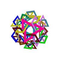 Cuboctahedral Polylink 1 3D Baskı (Bu ürün Sadece Plastik parçadır - Almadan Önce Soru Sorabilirsiniz)