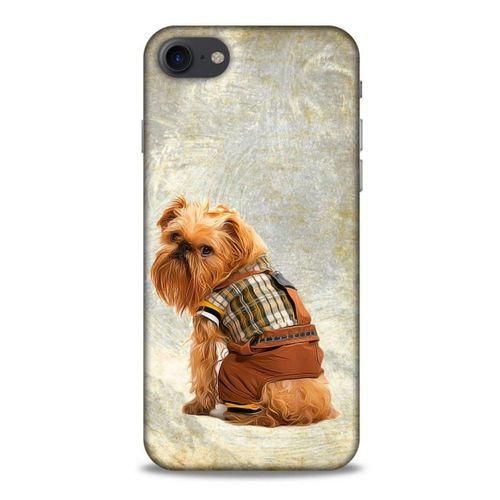 Apple Iphone 7 Kılıf Köpek Kıyafetleri (25) Antişok Kapak Brussels Griffon Sweatshirt