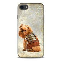 Apple Iphone 7 Kılıf Köpek Kıyafetleri (25) Antişok Kapak Brussels Griffon Sweatshirt