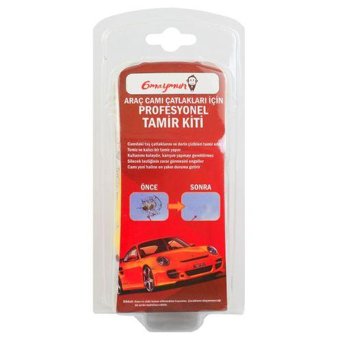 Araç Oto Ön Çatlak Cam Tamir Seti 6maymun