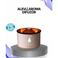 Volkan Efektli Aroma Difüzörü – Sessiz Çalışma, Otomatik Kapanma Ve Led Işık