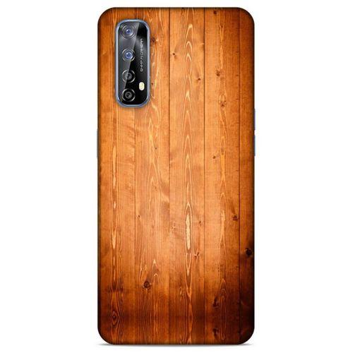 Lopard Huawei P Smart 2021 Uyumlu Kılıf Wood'X (8) Baskılı Kılıf Desenli