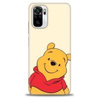 Xiaomi Redmi Note 10 Kılıf HD Baskılı Kılıf - Winnie the Pooh + Tam Ekran Koruyucu