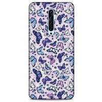 Oppo Reno 2z Kılıf Kelebek Etkisi (28) Arka Kapak Karışık Renkli