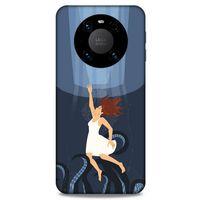 Lopard Huawei Mate 40 Pro Uyumlu Kılıf Depresyon (43) Thin Fit Kılıf