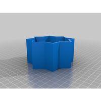 Maceta Estrella – 3D Baskı Tasarım Saksı (Bu ürün Sadece Plastik parçadır - Almadan Önce Soru Sorabilirsiniz)