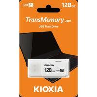 KIOXIA U301W 128GB USB 3.2 Gen1 TransMemory Flash Disk (Beyaz)