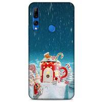 Huawei Y9 Prime 2019 Kılıf Snowix (13) Silikon Kap Kırmızı