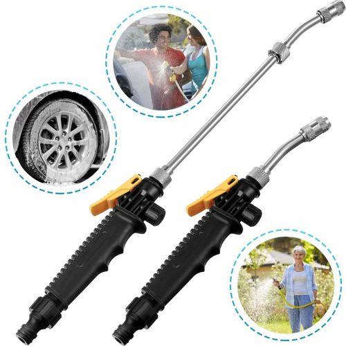 Bahçe Sulama Araç Oto Yıkama Temizlik Tazyikli Su Püskürtme Yüksek Basınçlı Hortum Ucu Aparatı 50 Cm