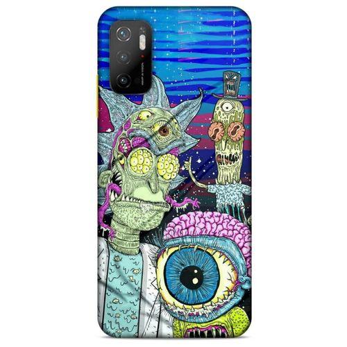 Xiaomi Poco M3 Pro Uyumlu Kılıf Rick And Morty (49) Ultra Silikon Kılıf Decoy Summers