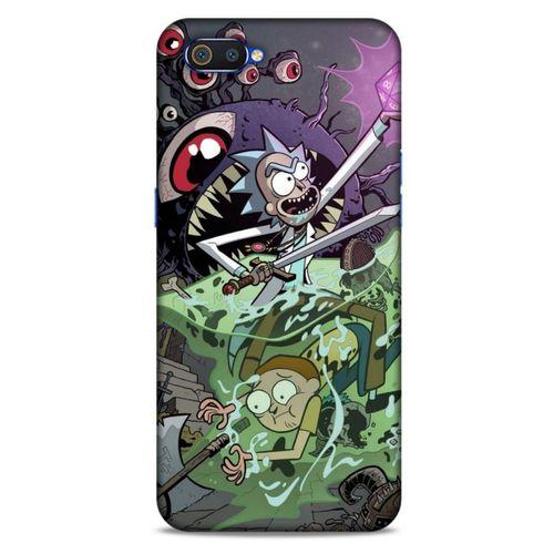 Realme C2 Uyumlu Kılıf Rick And Morty (25) Antişok Kapak Tricia Lange